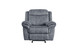 Zubaida - Two Tone Velvet Glider Recliner