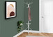 Coat Rack, Hall Tree, Free Standing, 12 Hooks, Entryway, 70"H, Umbrella Holder, Contemporary & Modern