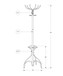 Coat Rack, Hall Tree, Free Standing, 12 Hooks, Entryway, 70"H, Umbrella Holder, Contemporary & Modern