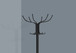 Coat Rack, Hall Tree, Free Standing, 12 Hooks, Entryway, 70"H, Umbrella Holder, Contemporary & Modern