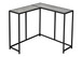 Corner Accent Console Table For Entryway, Unique L-Shaped Design