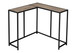 Corner Accent Console Table For Entryway, Unique L-Shaped Design