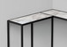 Corner Accent Console Table For Entryway, Unique L-Shaped Design