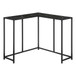 Corner Accent Console Table For Entryway, Unique L-Shaped Design