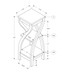 Accent Table Versatile Usage, Square, Contemporary & Modern