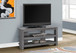 TV Stand, Console, Media Entertainment Center, 3 Storage Shelves