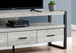 TV Stand, Console, Media Entertainment Center, Storage Drawers, Modern