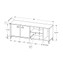 TV Stand, Console, Media Entertainment Center, Storage Cabinet, Contemporary & Modern
