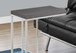 Accent Table, C - Shaped, Tempered Glass, Stylish Design Contemporary & Modern