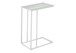 Accent Table, C - Shaped, Tempered Glass, Stylish Design Contemporary & Modern