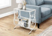 Accent Side Table, Traditional - White