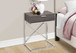 Accent Side Table, Storage Drawer, Contemporary - Taupe