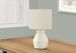 Lighting, Table Lamp Modern - Cream