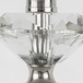 Diamond - Torch Contemporary Crystal Table Lamp (Set of 2) - Clear / Off White / Polished Nickel
