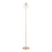 Moon - Contemporary Floor Lamp - Gold / Frosted