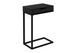 Accent Table, C - Shaped Contemporary Elegant Desig