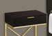 Accent Side Table, Storage Drawer, Spacious Tabletop, Contemporary & Modern