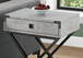 Accent Side Table, Storage Drawer, Stylish Design Contemporary & Modern