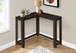 Corner Accent Console Table For Entryway, Unique Design Contemporary & Modern