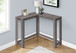 Corner Accent Console Table For Entryway, Unique Design Contemporary & Modern