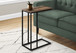 Accent Table, C - Shaped, Space-Saving Functionality