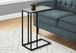 Accent Table, C - Shaped, Space-Saving Functionality