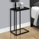 Accent Table, C - Shaped, Space-Saving Functionality