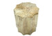Drum Accent Side Table, Stylish Scalloped Design
