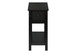 Accent End Table, 2 Tier, Narrow, Lamp, Storage Drawer, Charming Design