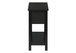Accent End Table, 2 Tier, Narrow, Lamp, Storage Drawer, Charming Design