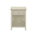 Accent End Table, 2 Tier, Storage Drawer, Transitional Style