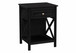 Accent End Table, 2 Tier, Storage Drawer, Transitional Style
