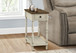 Accent End Table, 2 Tier, Storage Drawer, Traditional Stylish Design