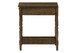 Accent End Table, 2 Tier, Storage Drawer, Traditional Stylish Design