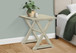 Compact Accent End Table, Square, Transitional