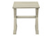 Compact Accent End Table, Square, Transitional