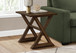 Compact Accent End Table, Square, Transitional