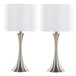 Lenuxe - Contemporary Semi Gloss Table Lamp (Set of 2)
