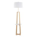 Cosmo - Shelf Contemporary / Glam Floor Lamp