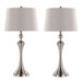 Flint - Contemporary Table Lamp Built In USB Port (Set of 2)