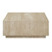 Deon - Travertine Table - Beige