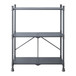 Cordelia - Hand-Brushed Console Table - Black / Bronze