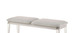 Laveda - Boucle Bench - Light Gray / White
