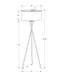 Floor Lamp, Lighting - Black