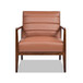 Kenneth - Modern Transitional Lounge Accent Chair - Brown