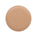 Mode - Leatherette Round C-Shaped Sofa Side Table - Saddle Brown