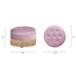 Yolanda - Round Upholstered Accent Ottoman