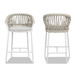 Maiden - Patio Counter Stool Sunproof Olefin (Set of 2)