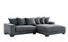 Luxe - Oversized 2 Piece Sectional Couches For Living Room, L Shaped Sofa With Chaise