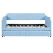 Upholstered Daybed Sofa Bed With Trundle Bed